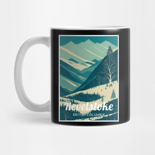 Revelstoke British Columbia Canada ski Mug